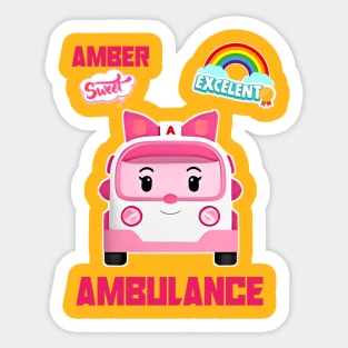 amber Sticker